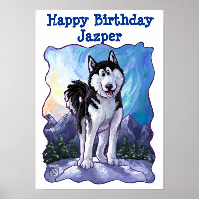 Poster Centre du parti Husky (Devant)