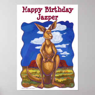 Poster Centre du parti Kangaroo