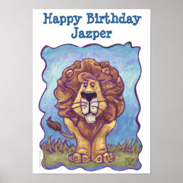 Poster Centre du parti Lion