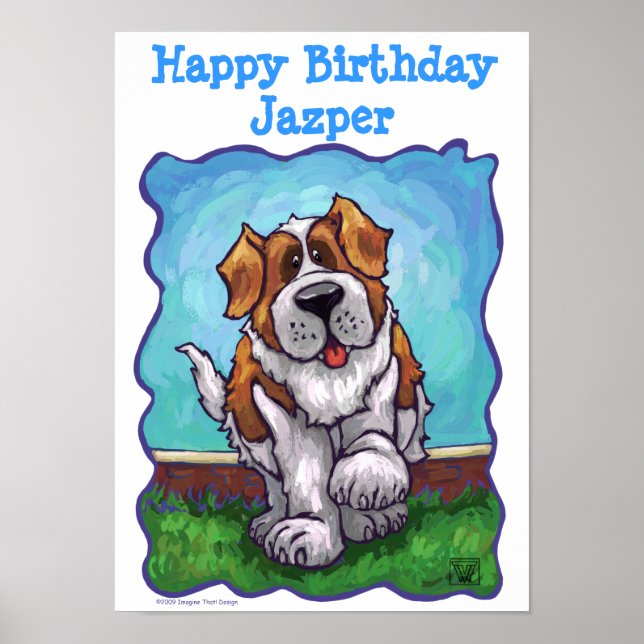 Poster Centre du Parti St. Bernard (Devant)