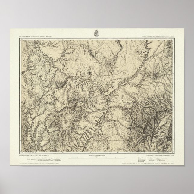 Poster Centre Nord Nouveau-Mexique (Devant)