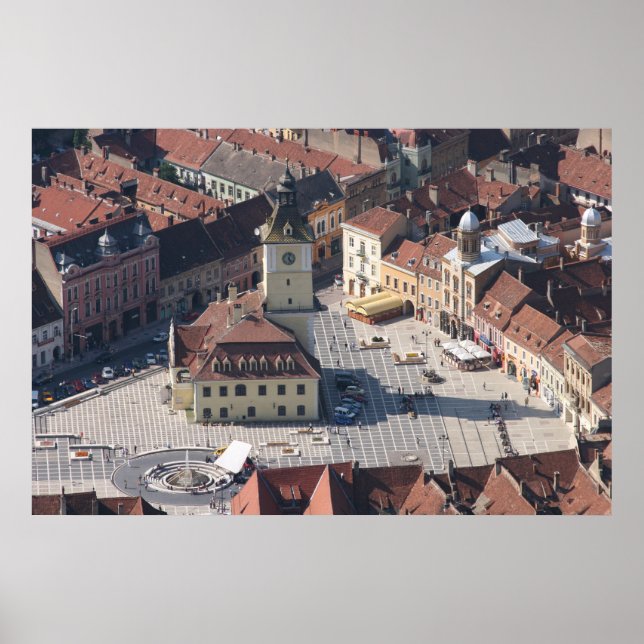 Poster Centre-ville de Brasov (Devant)