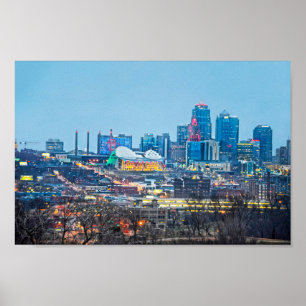 Poster Centre-ville de Kansas City