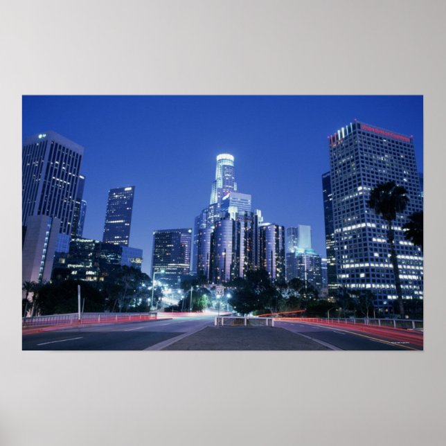 Poster Centre-ville de Los Angeles (Devant)