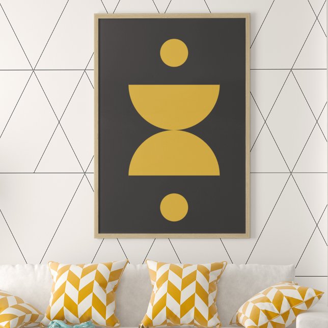 Poster Cercle Die Cut Art (Créateur téléchargé)