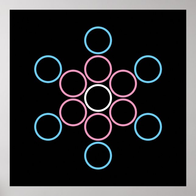 Poster cercles sacrés (Devant)