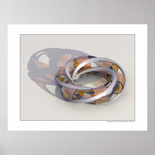 Poster Cercles Villarceau (Devant)