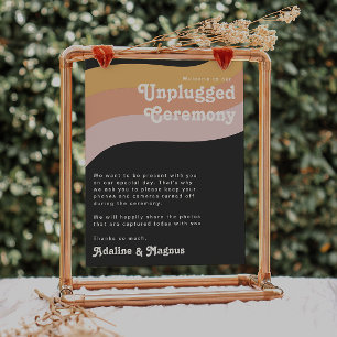 Poster Cérémonie de débranchement de Rainbow Dark Retro 7