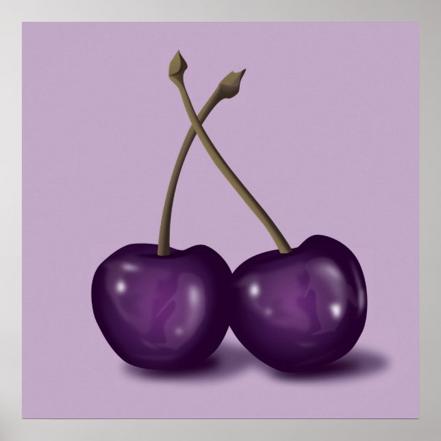 Poster cerises 3 (Devant)