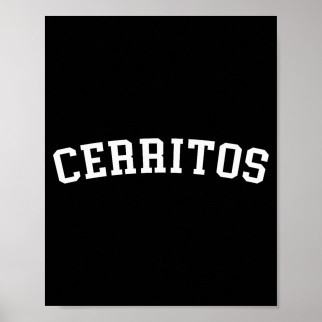 Poster Cerritos  (Devant)