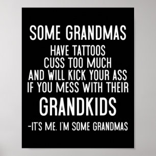 Poster Certains Mamans Ont Trop De Tatouages Et De Volont