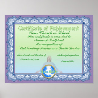 Poster Certificat d'aptitude (chrétien)