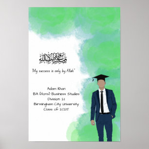 Poster Certificat de diplôme