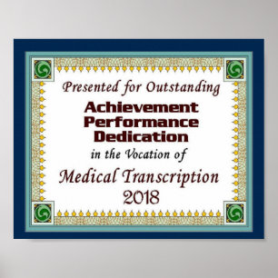 Poster Certificat MT 2018