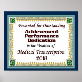 Poster Certificat MT 2018