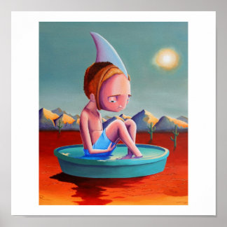 Poster Ces Ondes Seront Semblées Pour Des Miles