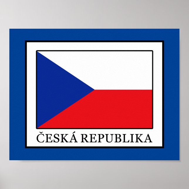 Poster Ceska Republika (Devant)