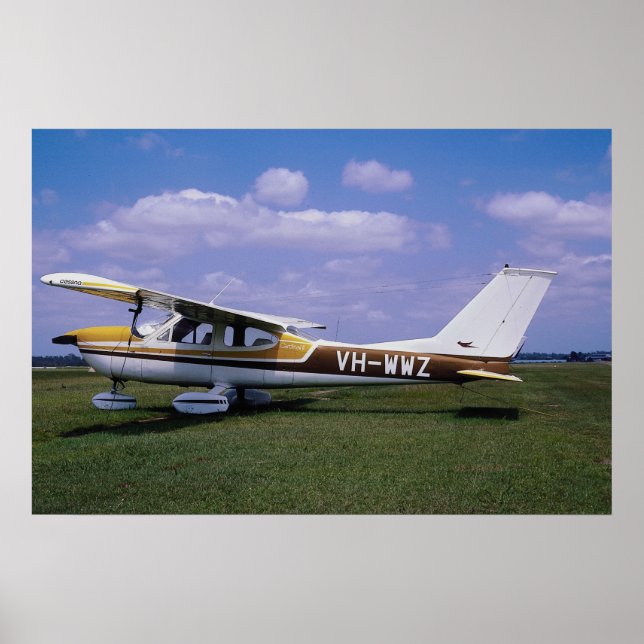 Poster Cessna 172 Cardinal II (Devant)