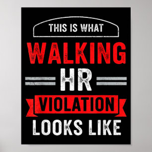 Poster C'est à quoi ressemble une violation de la DRH en