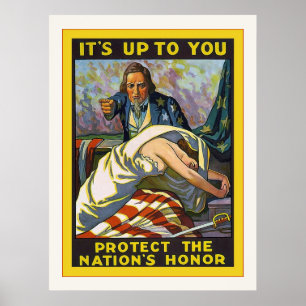 Poster C'est à vous de choisir ~ Vintage World War 1