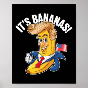 Poster C'est Bananas (pour l'échelle) Starship Funny Meme