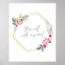 Poster C'Est Bien Avec Mon Soul Hymne Citation Imprimer