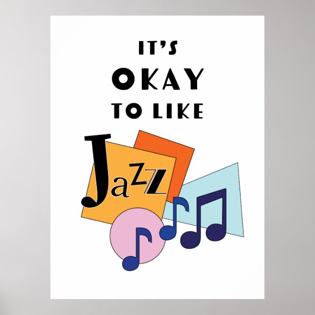 Poster C'est bon d'aimer Jazz V.2 (Devant)