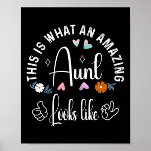 Poster C'Est Ce Qu'Une Tante Extraordinaire Ressemble À L