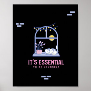 Poster C'est être toi-même