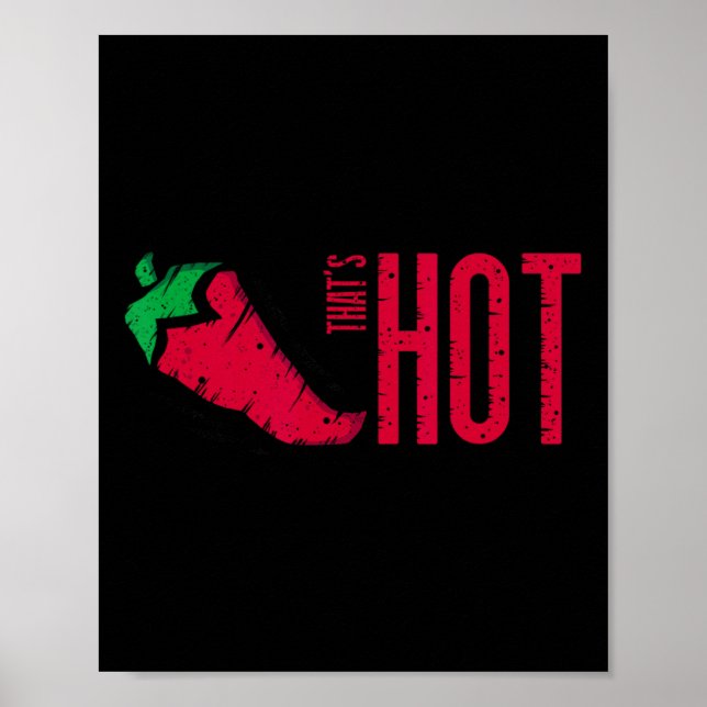 Poster C'est Hot Red Chili Pepper (Devant)
