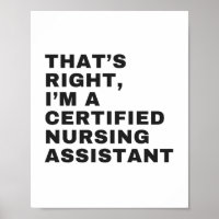 C'EST JUSTE, JE SUIS UNE ASSISTANTE INFIRMIÈRE CER