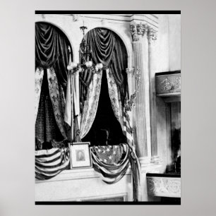 Poster C'est la boîte privée dans Ford's Theatre, Washing