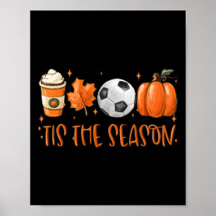 Poster C'Est La Saison Automne Dernier Citrouille Spice S