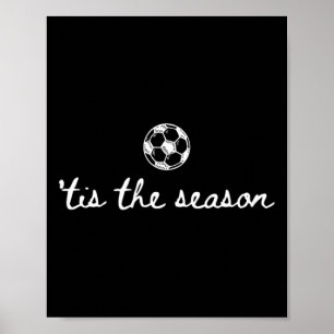 Poster C'est la saison de la journée de football de maman