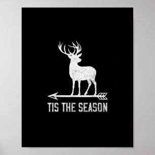 Poster C'est la saison drôle de chasse au cerf
