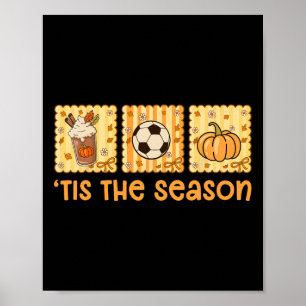 Poster C'est la saison Saison d'automne Épice de citrouil