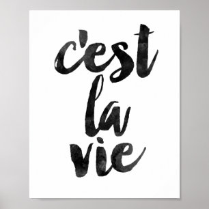 Poster C'est La Vie