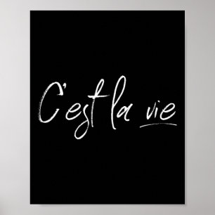 Poster C'est La Vie France French Lover