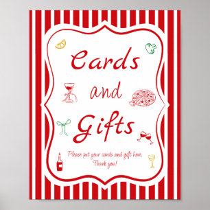 Poster C'est l'Amour Cartes et Cadeaux de Fête de Mariage