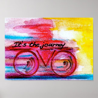 Poster C'est l'art original de Journey par SQ Streater
