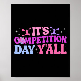Poster C'est le jour de la compétition de cheerleading Jo