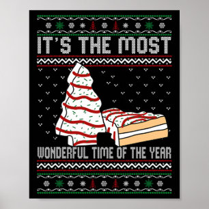 Poster C'Est Le Moment Le Plus Merveilleux De L'Année Noë
