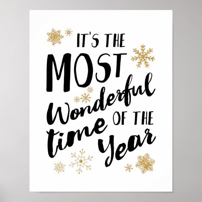 Poster C'est le moment le plus merveilleux de l'année - P (Devant)
