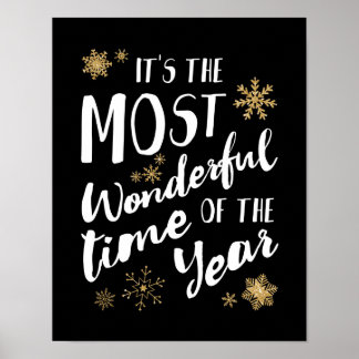 Poster C'est le moment le plus merveilleux de l'année - P