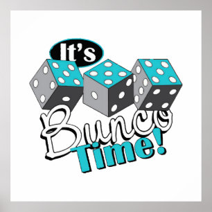 Poster C'est l'heure de Bunco !
