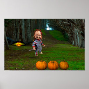 Poster C'est l'heure de sculpter les citrouilles pour Hal