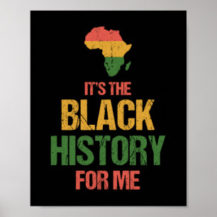 Poster C'Est L'Histoire Noire Pour Moi - Histoire Noire