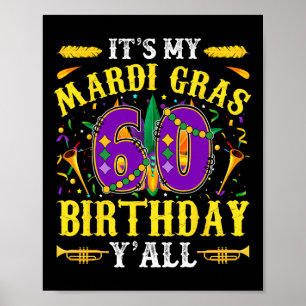 Poster C'est ma 60e fête de Mardi Gras