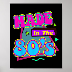 Poster C'Est Mes 80s Costume Fancy Dress Party Idea Hall