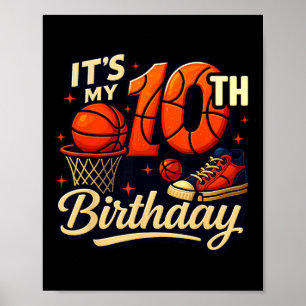 Poster C'est mon 10e anniversaire Sketll Lover 10 ans Bd